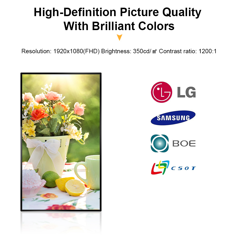 commercial digital signage displays