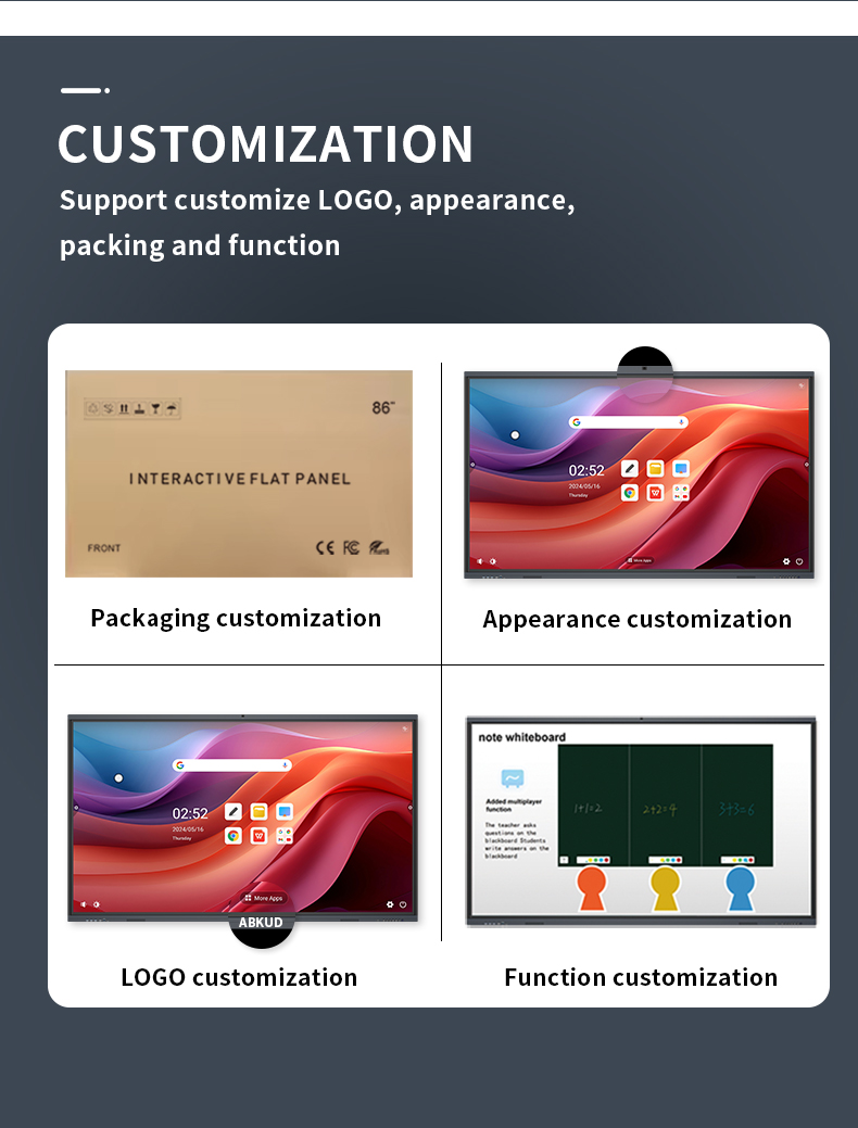 100-Inch 4K Interactive Whiteboard