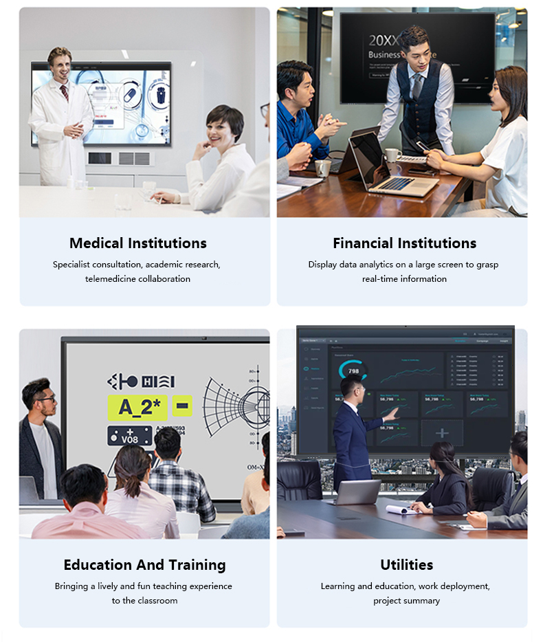 105-Inch Touch Screen Interactive Whiteboard