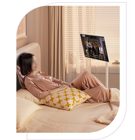 portable touch screen display