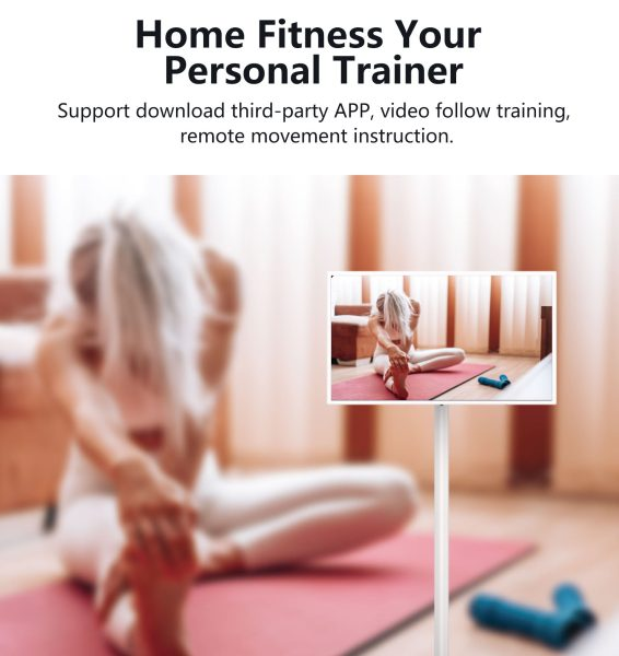 Mobile Smart Screen with Wheels