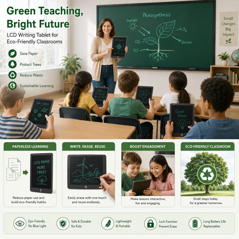 LCD writing board for classroom